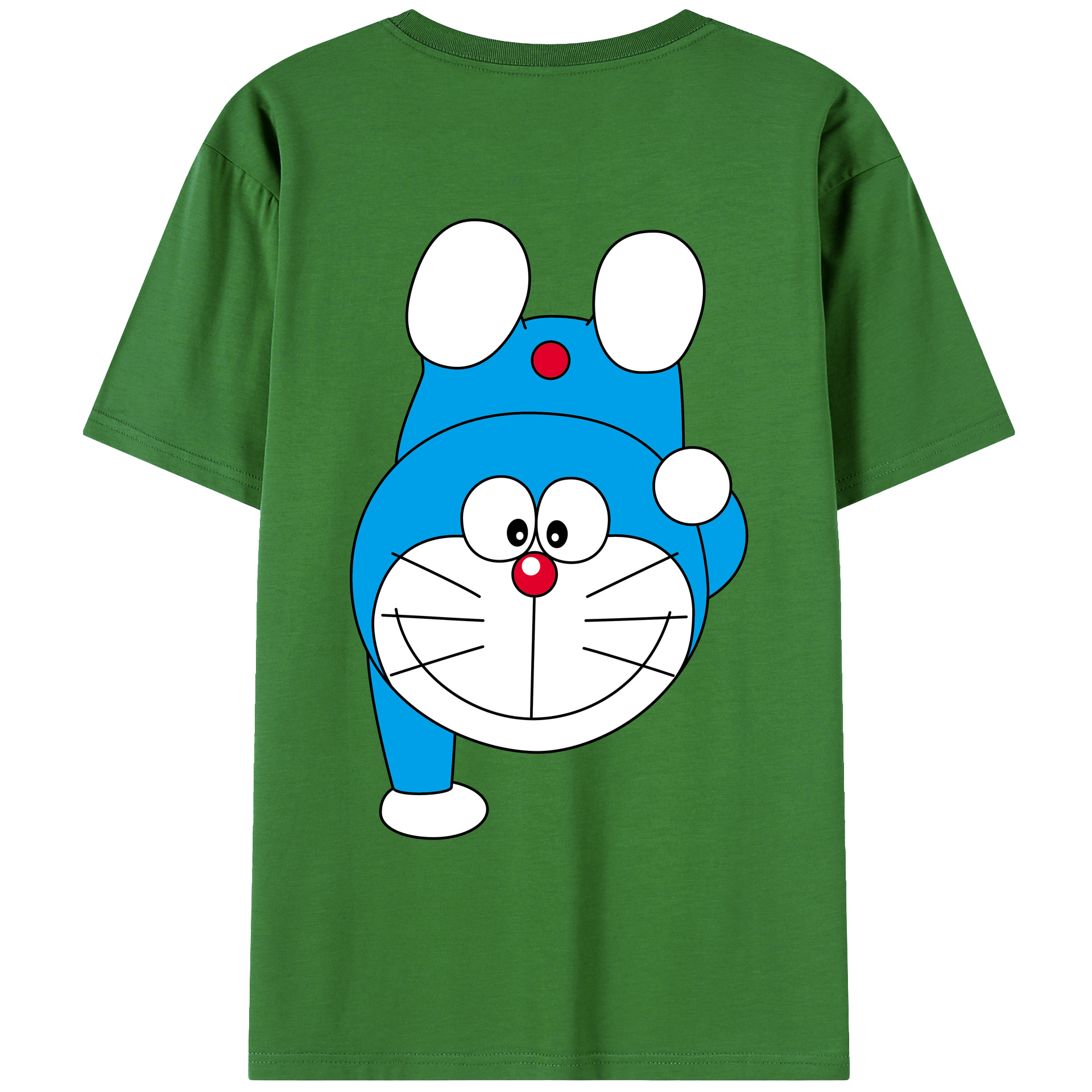（画像用） ドラえもん Doraemon レディース半袖Tシャツ(バックプリント)